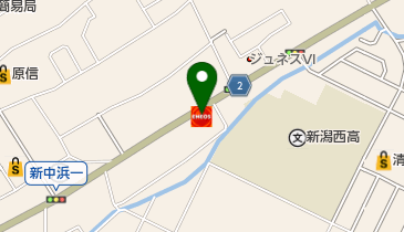 西内野SS / 内野農産(株)の地図画像