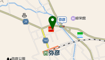 弥彦SS / 清水米穀店の地図画像