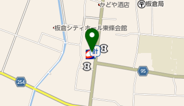板倉SS / (資)西田商店の地図画像