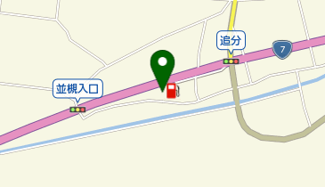 追分給油所 / 延本石油(株)の地図画像