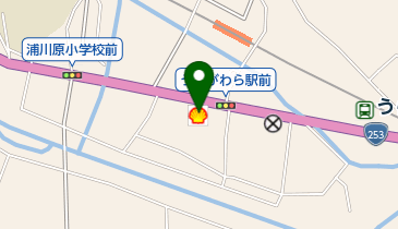 うらがわら 駅 周辺のガソリンスタンド Navitime