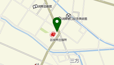 潟東SS / 石井燃料商会の地図画像