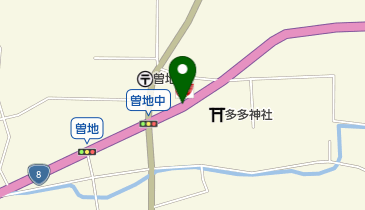 曾地SS / (有)丸昌の地図画像
