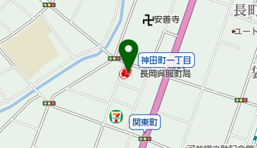 長岡中央SS / (株)アジスの地図画像