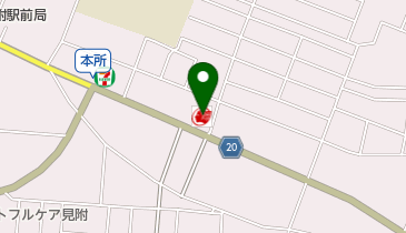 見附駅前SS / (株)アジスの地図画像