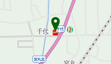 千代SS / 林石油店の地図画像