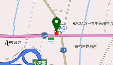 小矢部インターSS / 石黒産業(株)の地図画像