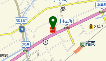 福岡SS / (株)ウエダの地図画像