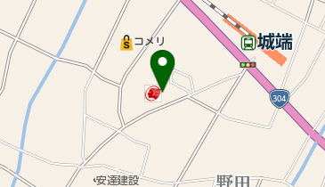 城端SS / 城端石油の地図画像