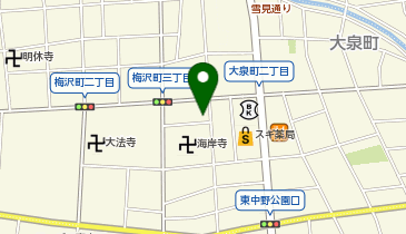 梅沢町SS / 伏木燃商(株)の地図画像