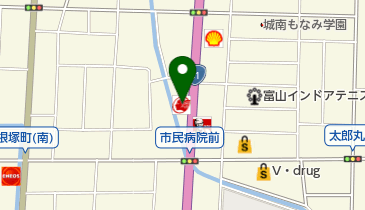 富山南SS / 伏木燃商(株)の地図画像