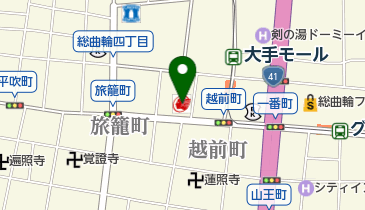 越前町SS / 東夥油漕(株)の地図画像