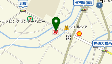 神通大橋SS / 北日本物産(株)の地図画像