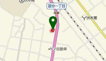 一宮SS / 伏木燃商(株)の地図画像