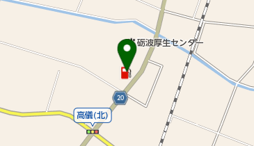 (株)河合石油の地図画像