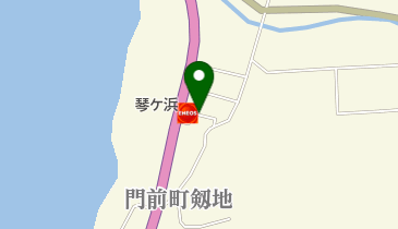 剱地SS / (有)中谷石油店の地図画像