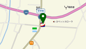 サンライズ杉平SS / (株)輪島丸善の地図画像
