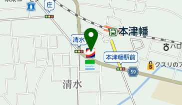 津幡中央SS / (株)中山商店の地図画像