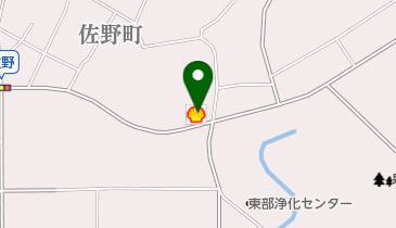 佐野SS / 大城エネルギー(株)の地図画像