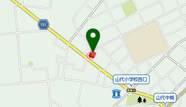 山代SS / (有)田中石油店の地図画像