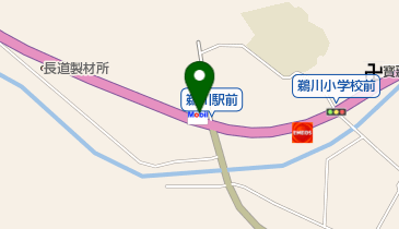 鵜川駅前SS / 洲崎順二商店の地図画像