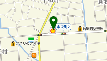 敦賀西SS / (株)西浦石油店の地図画像