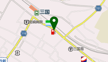 三国駅前SS / (株)玉谷石油店の地図画像