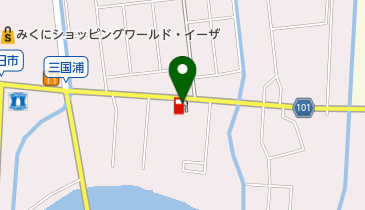 三国SS / (有)三国石油店の地図画像