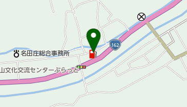 名田庄SS / JA福井県の地図画像