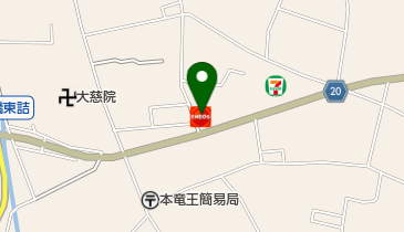 竜王SS / (有)有泉輪業の地図画像