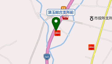 須玉インターSS / 河手油店の地図画像