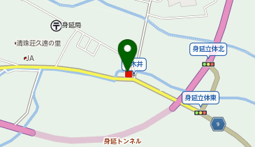 波木井SS / 望月油店の地図画像