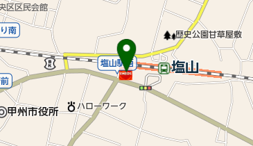 塩山駅前SS / 鶴田石油の地図画像