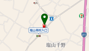 【総合エネルギー】塩山千野 / (有)雨宮石油の地図画像