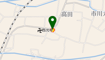 市川大門南SS / (有)秋山商店の地図画像