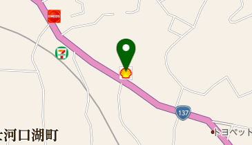 ニュー河口湖SS / (有)土蔵商店の地図画像