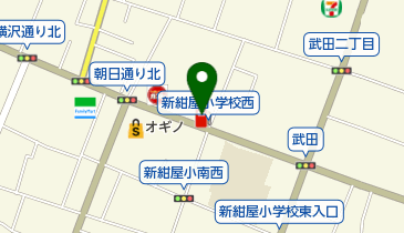 甲府SS / 日之出石油販売(株)の地図画像