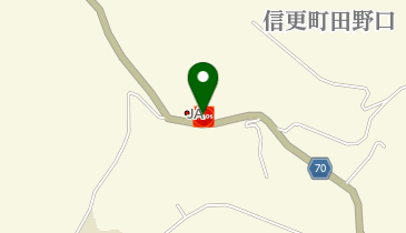 信田SS / JAグリーン長野の地図画像