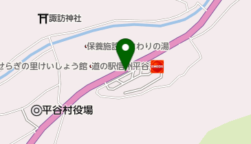 平谷SS / JAみなみ信州の地図画像