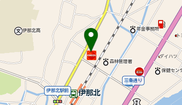 伊那SS / 伊那石油(株)の地図画像