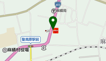 麻績SS / 協同経営(JA松本ハイランド)の地図画像