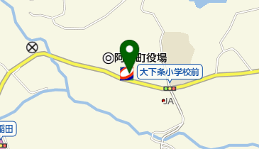 阿南SS / 丸中石油店の地図画像