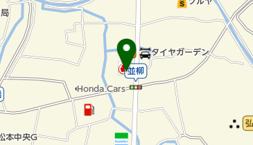 並柳SS / 信光石油(株)の地図画像