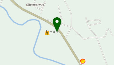 小川SS / (有)高府貝印石油の地図画像