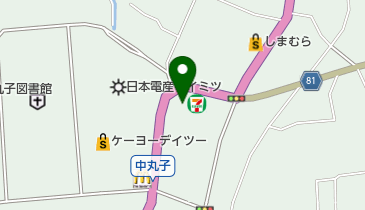 セルフ中丸子SS / (株)高見澤の地図画像