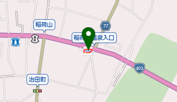 稲荷山SS / 関石油店の地図画像
