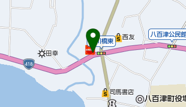 八百津SS / (有)竹政商店の地図画像