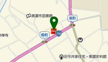 美濃SS / (有)能登金商店の地図画像