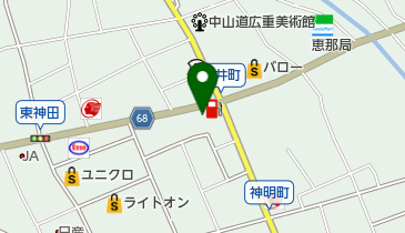 恵那SS / (株)小栗屋の地図画像