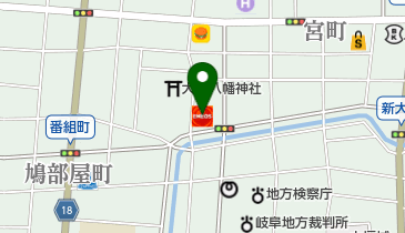大垣東外側町SS / (株)マブチ石油店の地図画像